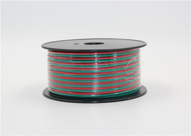 Le fil transparent de cuivre pur de haut-parleur a isolé le câble de haut-parleur de 12 mesures