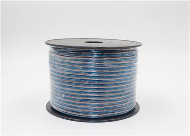 24 blancs bleus de haut-parleur d'A.W.G. de longueur transparente de cuivre du câble 100m 80m 50m