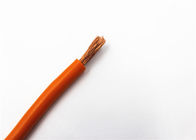 Chine Câble orange de soudure d&#039;en cuivre de CCA, fil de câble de machine de soudure de 100m société
