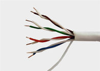 Le réseau Ethernet de LAN câble le noir blanc du câble Cat6 du chat 5 de pe de PVC de CCA
