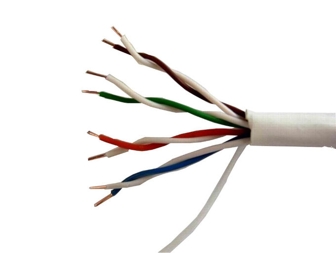 Le réseau Ethernet de cuivre nu câble le chat 5e de ftp Cat5 Cat6 de 24awg UTP